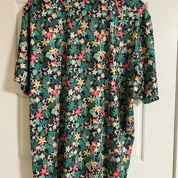 Chubbies Tropical Floral Men's Performance Polo All over Print - Picture 5 of 9